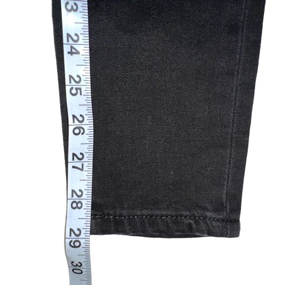 NWT Frye Addie Mid Rise Black Skinny Jeans 26 - Picture 8 of 9